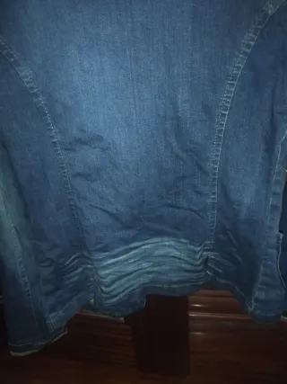 Chaqueta vaquera mujer azul marina