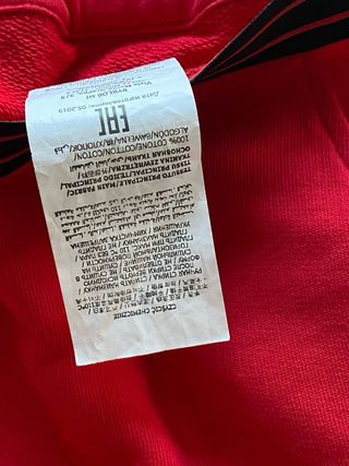 Pantalón de sport rojo