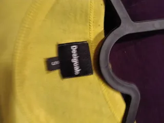 Camiseta Desigual Amarilla Talla S