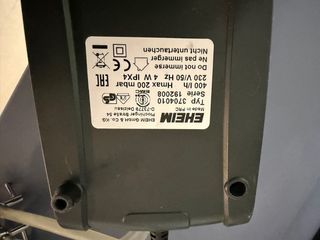 Bomba aire EHEIM air 400 acuarios