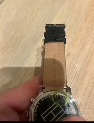 Orologio Tommy Hilfiger Nero Argento