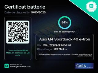 Audi Q4 Sportback e-tron 40 e-tron 150kW 82kWh