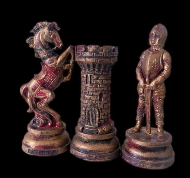 Fontanini Scacchi Medievali Vintage 1965”