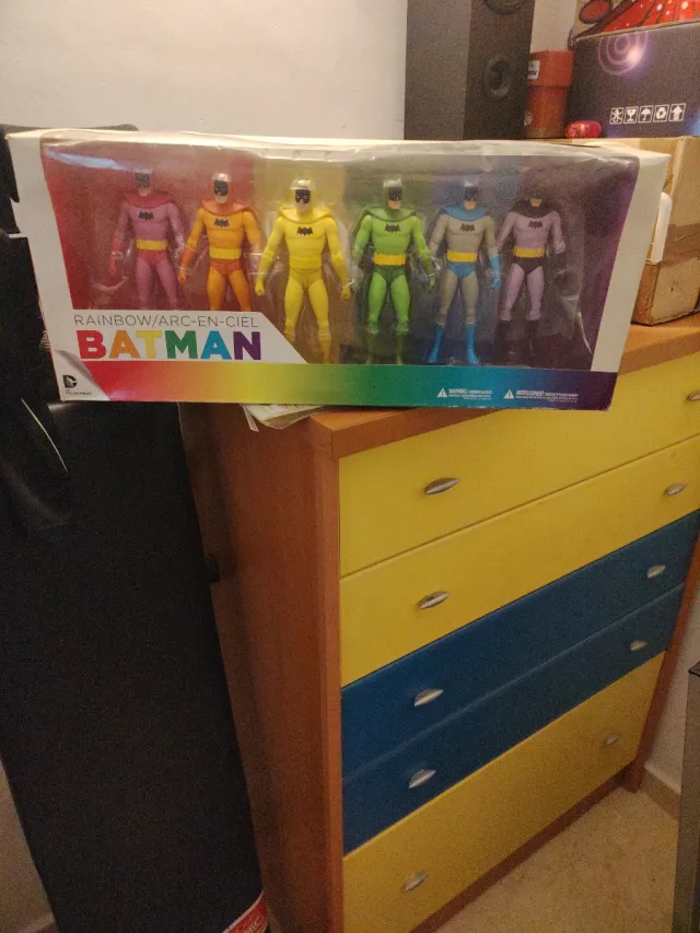 Figuras Batman Arcoíris Colección