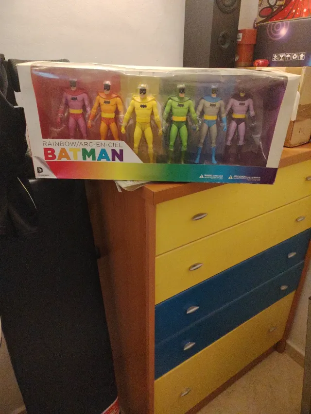 Figuras Batman Arcoíris Colección