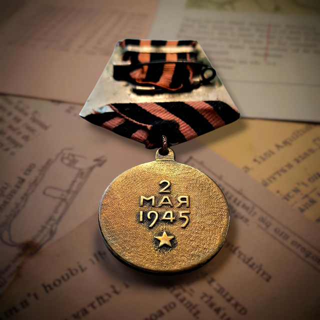 2aGM- Medalla por la Conquista de Berlín 1945 URSS