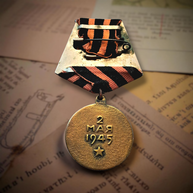 2aGM- Medalla por la Conquista de Berlín 1945 URSS