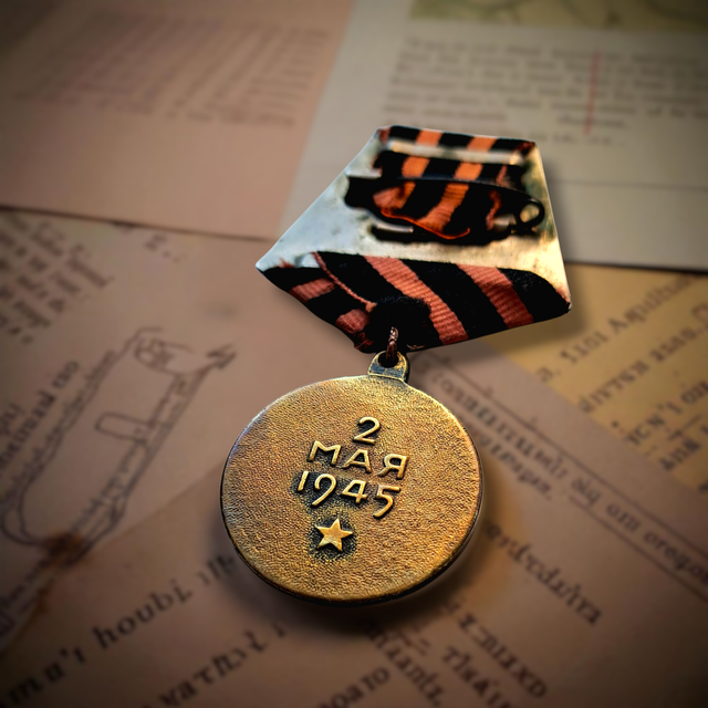 2aGM- Medalla por la Conquista de Berlín 1945 URSS