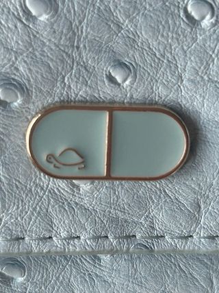 Borsa tracolla Carpisa celeste :20 x12