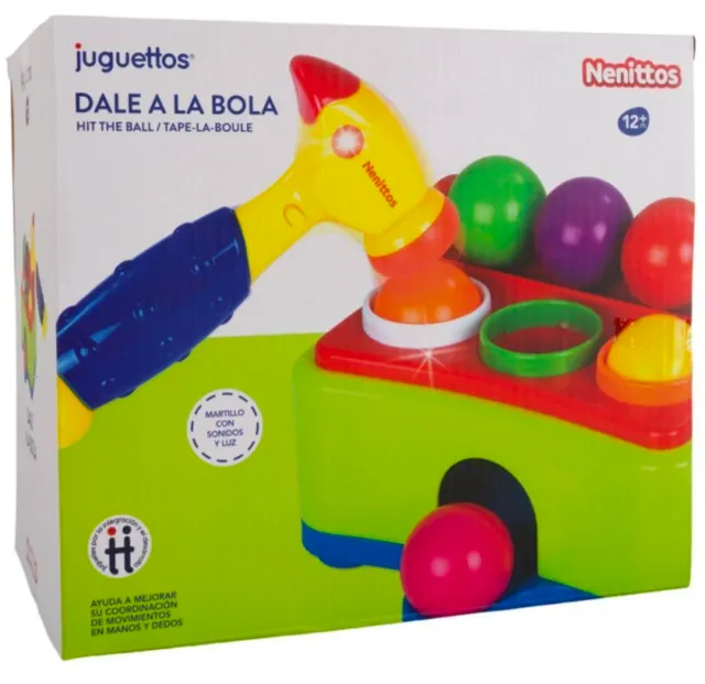 Martillo con bolas Nenitos Juguettos