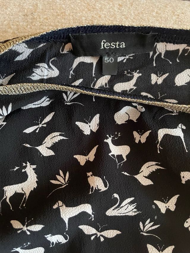 Camisa Festa Estampada Animales Talla 50
