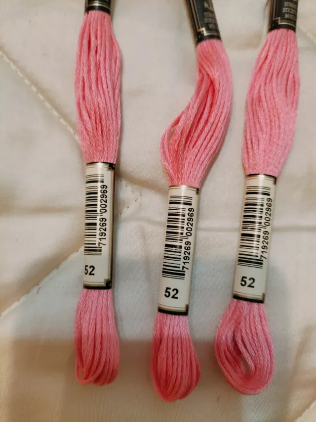 Lote 4 madejas Anchor 52