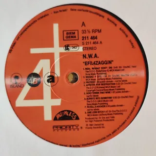 Vinilo N.W.A. Efil4zaggin