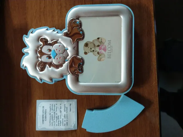 Cornice per foto in Argento Nuova Nascita