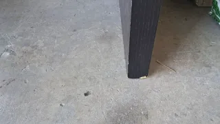 Escritorio Malm IKEA Negro/Marrón