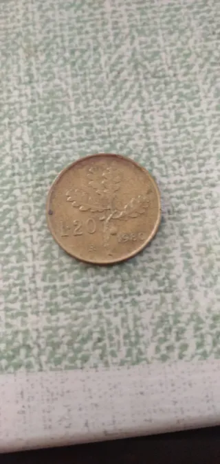 Lotto 20 Lire Italia 