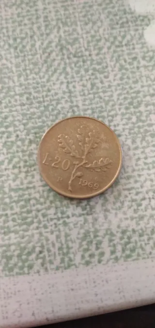 Lotto 20 Lire Italia 