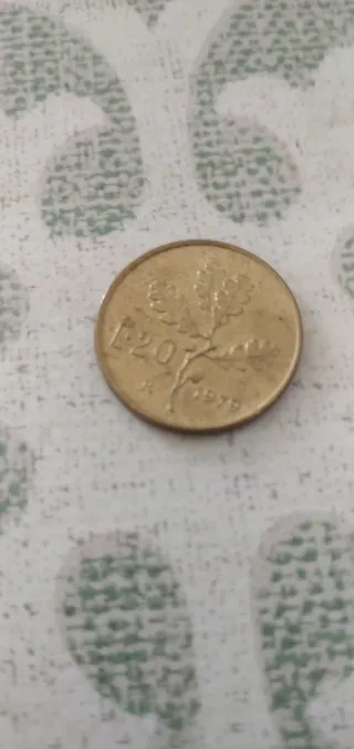 Lotto 20 Lire Italia 