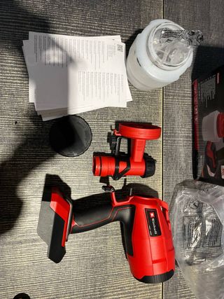 Pistola de pintura inalámbrica Einhell TC-SY 18/60