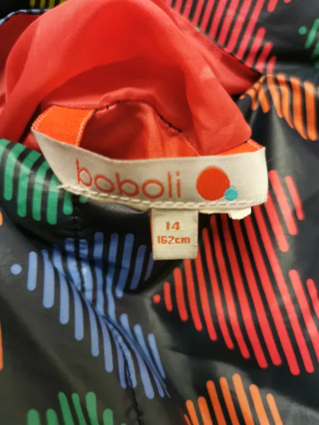 Chaquetón reversible estampado corazones