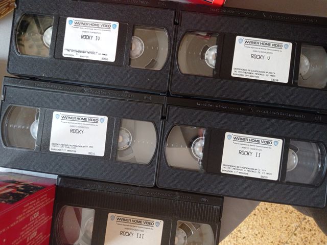 Colección Rocky VHS (1-5)
