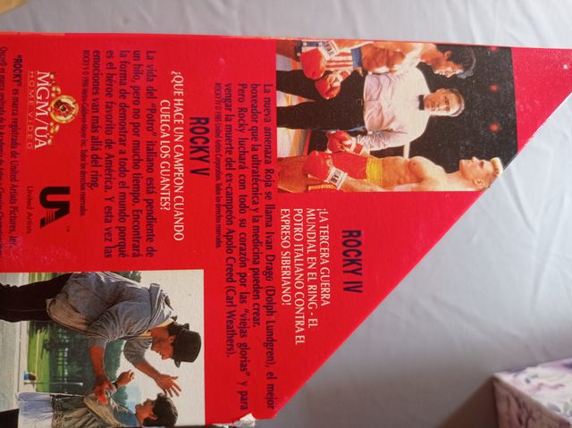 Colección Rocky VHS (1-5)