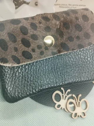 Monedero Piel Animal Print The Genuine Leather