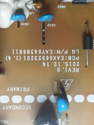 Despiece TV LG 49UH603V EAX66943504(1.0)