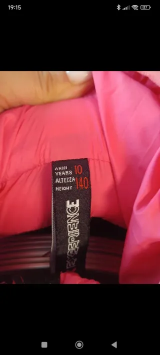 Cazadora niña Rock 10 años Experience rosa