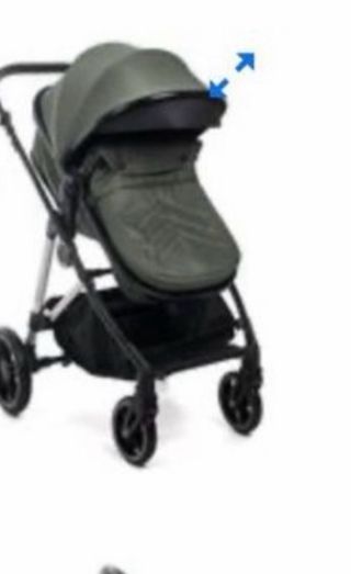 Carrito Bebé 3 Piezas Verde Militar A ESTRENAR !!