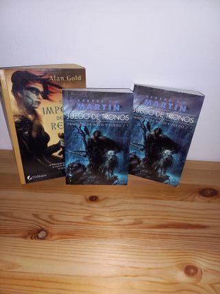 Lote libros fantasía épica - Juego de Tronos y más