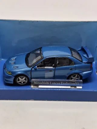 Mitsubishi Lancer Evo V1 Cararama scala 1:43.Nuova