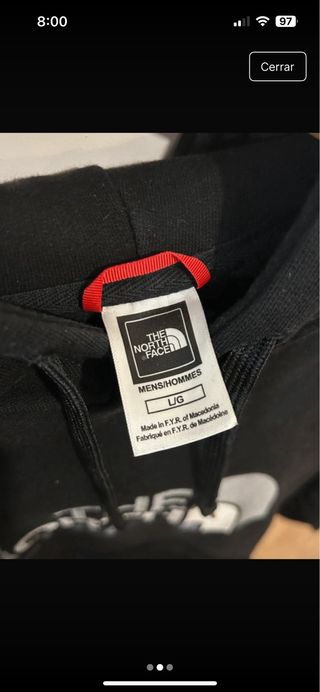 Sudadera The North Face Negra