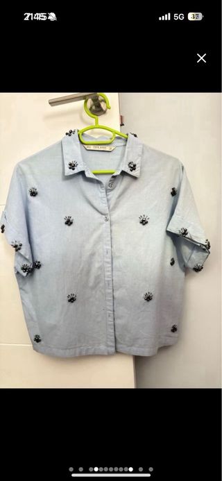 Camisa Zara  Joyas