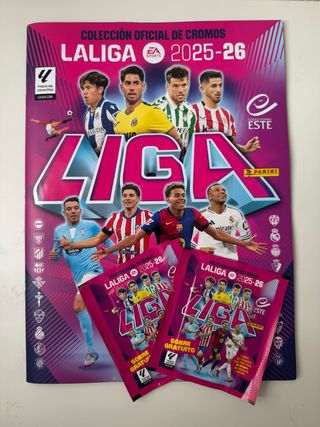 2 Álbumes Colección Oficial LaLiga 2025-26