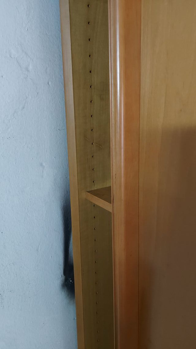 Armadio 2 ante scorrevoli in legno