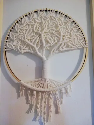 Decorazione Macramè Albero della Vita