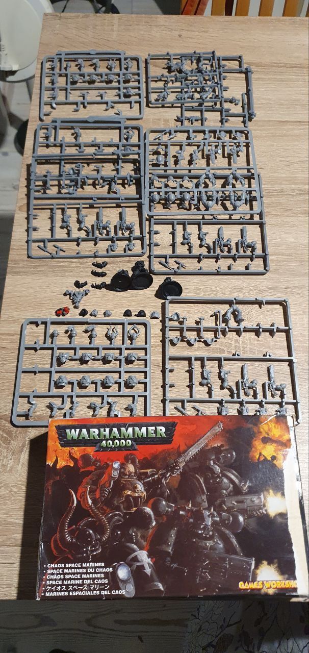 Warhammer 40k Chaos Space Marines Legionaries 2002