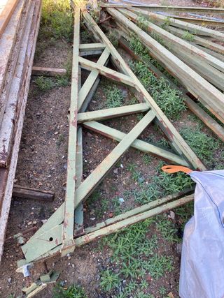 Velas de encofrado para muros