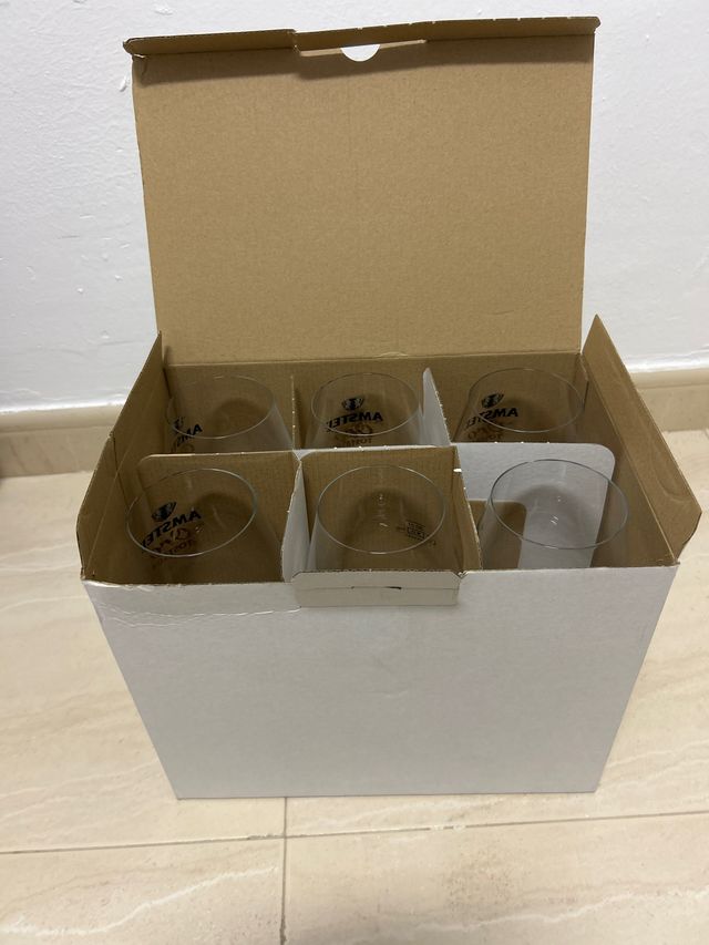 Copas de Cerveza Amstel de Cristal 30cl