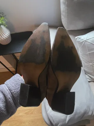 Botas de ante marrones