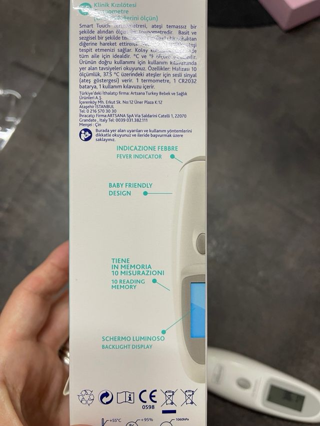 Termometro Chicco Smart Touch 0m+