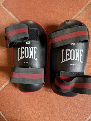 Coppia Paratibie Leone Kickboxing M