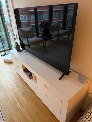 Mueble TV Blanco Madera