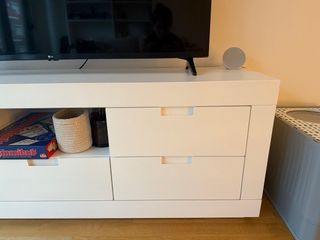 Mueble TV Blanco Madera