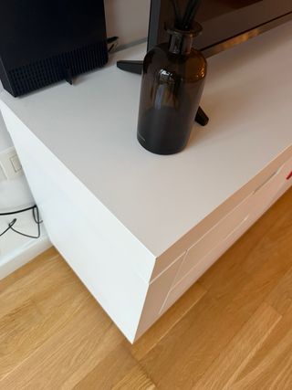 Mueble TV Blanco Madera