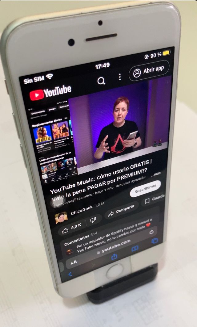 iPhone 7 / 32 GB / todo funciona / Batería 93%    