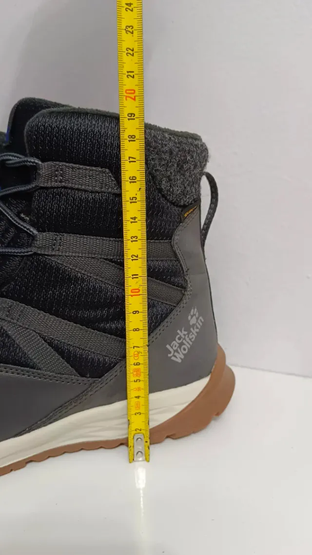 Botas de nieve Jack Wolfskin negras/grises