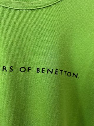 Camiseta verde - United Colors of Benetton (xs)