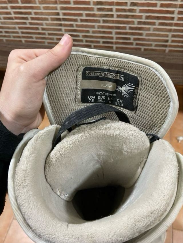 Tabla Snowboard Burton con Botas